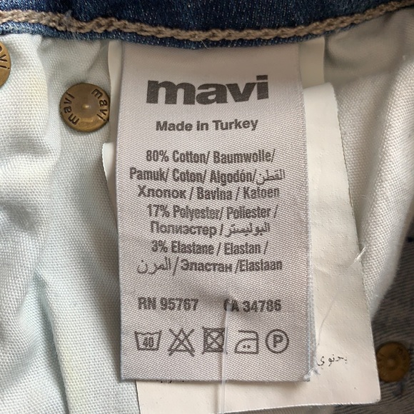 MAVI size 32 hand painted jeans - Picture 6 of 6